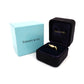 Tiffany & Co. Ring Beans Elsa Peretti K18 Yellow Gold Diamond About 4g No.52 12