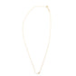 Tiffany & Co. T Smile Mini Necklace Pink Gold K18 Approximately 2.2g