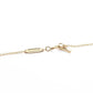 Tiffany & Co. T Smile Mini Necklace Pink Gold K18 Approximately 2.2g