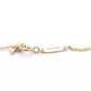Tiffany & Co. T Smile Mini Necklace Pink Gold K18 Approximately 2.2g