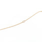 Tiffany & Co. T Smile Mini Necklace Pink Gold K18 Approximately 2.2g