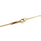 Tiffany & Co. Necklace Open Heart K18 Approx. 3 g Gold