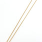 Tiffany & Co. Necklace Open Heart K18 Approx. 3 g Gold