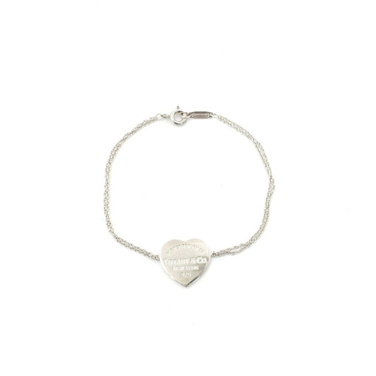 Tiffany & Co. Return to Tiffany Bracelet Sterling Silver 925 Silver Heart Approx. 3g 6-10-479