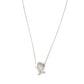 Tiffany & Co. Love Heart Necklace 1P Sapphire Silver 925 Approximately 3g