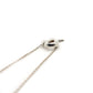 Tiffany & Co. Love Heart Necklace 1P Sapphire Silver 925 Approximately 3g