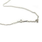 Tiffany & Co. Open Heart Necklace Elsa Peretti Silver 925 Approximately 5g