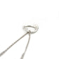 Tiffany & Co. Open Heart Necklace Elsa Peretti Silver 925 Approximately 5g