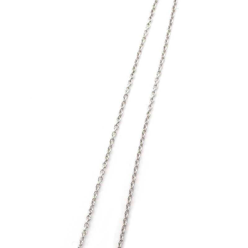 Tiffany & Co. Open Heart Necklace Elsa Peretti Silver 925 Approximately 6g