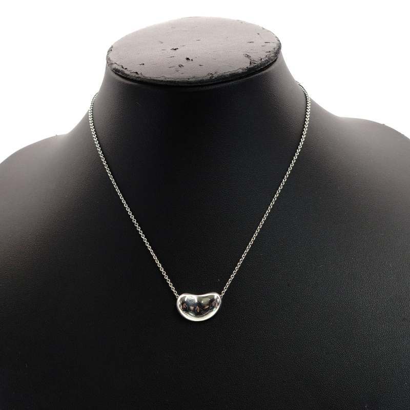 Tiffany & Co. Beans Necklace Elsa Peretti Silver 925 Silver Approximately 11g