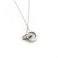 Tiffany&Co. Inter Locking Necklace Silver 925 Approximately 4g