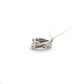 Tiffany&Co. Inter Locking Necklace Silver 925 Approximately 4g