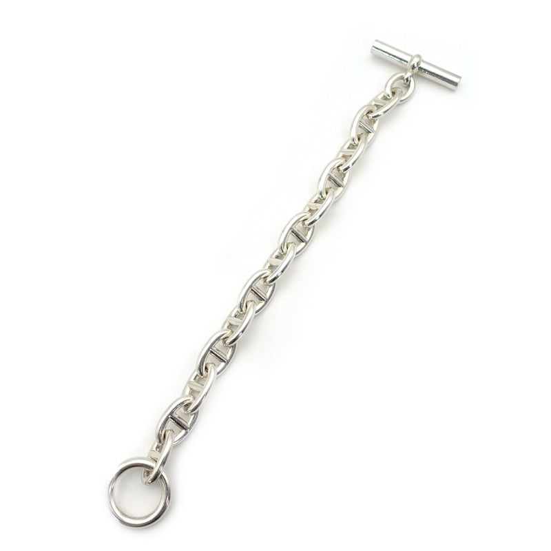 HERMES Chaîne d'Ancre TGM 13-Link Bracelet Sterling Silver 925 with Box 6-10-986