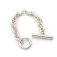 HERMES Chaîne d'Ancre TGM 13-Link Bracelet Sterling Silver 925 with Box 6-10-986