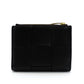 BOTTEGA VENETA Wallet Intrecciato Black Leather Bifold Black 7-7-546