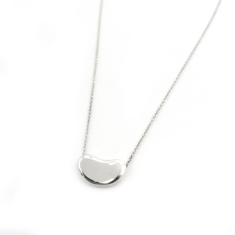 Tiffany & Co. Beans Elsa Peretti Necklace Sterling Silver 925 Approx. 7g 7-4-432