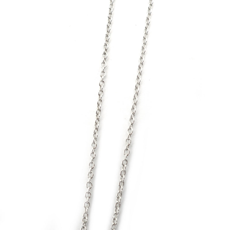 Tiffany & Co. Beans Elsa Peretti Necklace Sterling Silver 925 Approx. 7g 7-4-432