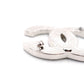 CHANEL Coco Mark Brooch with Rhinestones, Silver 01P 7-5-803