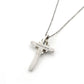 Tiffany & Co. Cross Necklace Silver 925 Approximately 4g