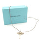 Tiffany & Co. Cross Necklace Silver 925 Approximately 4g
