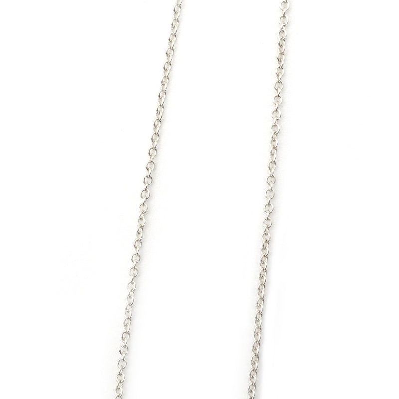 Tiffany&Co. Teardrop Necklace Silver 925 Approximately 3g