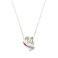Tiffany & Co. Love Heart Necklace Silver 925 Silver Approximately 2g