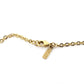 Salvatore Ferragamo Gancini Necklace Gold Logo