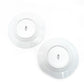 HERMES H Deco Plate Set of 2 Ash Deco Pair Plate Porcelain Diameter 22.5 cm 6-6-819