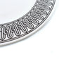 HERMES H Deco Plate Set of 2 Ash Deco Pair Plate Porcelain Diameter 22.5 cm 6-6-819