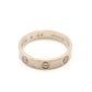 Cartier Mini Love Ring #58 Approx. Size 18 K18 White Gold 750 Approx. 5.1g Initial Engraved 7-1-489