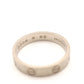 Cartier Mini Love Ring #58 Approx. Size 18 K18 White Gold 750 Approx. 5.1g Initial Engraved 7-1-489