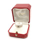 Cartier Mini Love Ring #58 Approx. Size 18 K18 White Gold 750 Approx. 5.1g Initial Engraved 7-1-489