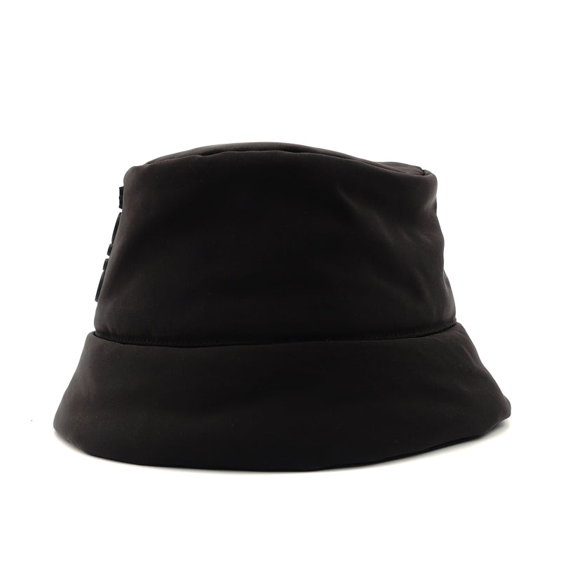 LOEWE Anagram Bucket Hat Black Nylon Logo Black Size 22.8" 7-7-334