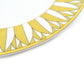 HERMES Pasta Plate Soleil de Hermès 2-Piece Set Diameter 9.4" With Box 6-6-816