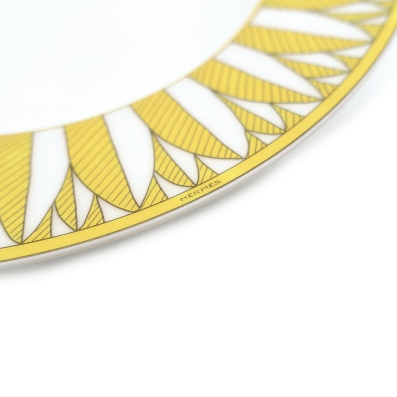 HERMES Pasta Plate Soleil de Hermès 2-Piece Set Diameter 9.4" With Box 6-6-816