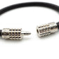 LOUIS VUITTON Bracelet Black Male Leather Silver Hardware