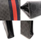 GUCCI Off-Dia Clutch Bag Gray PVC Men's Pouch 7-7-605