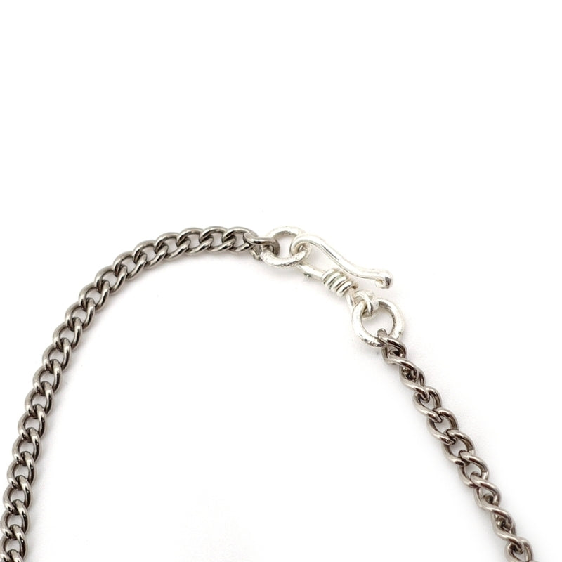 Lord Camelot Necklace Sterling Silver 925 Crown LC Cross Approx. 8g 7-7-571