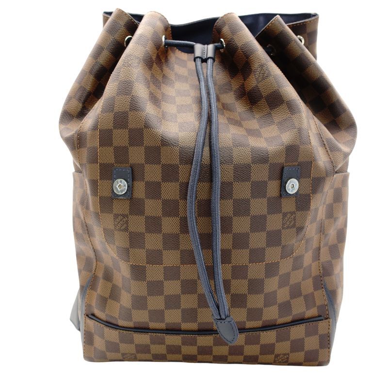 Louis Vuitton Damier Runner Backpack Monogram Navy Rucksack 7-7-579