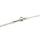 Tiffany & Co. Love Heart Necklace 1P Ruby Silver 925 Silver Approximately 2g