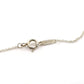 Tiffany & Co. Heart Key Necklace Silver 925 Diamond Approximately 4g