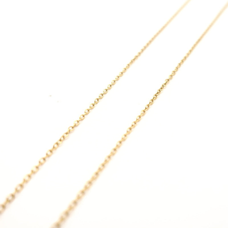 HERMES Pop Ash H Logo Necklace Orange Gold Hardware With Box 7-6-452