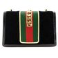 GUCCI Sylvie Shoulder Bag Velvet Leather