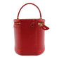 LOUIS VUITTON Epi Cannes Leather Red Handbag Vintage Red 7-4-375