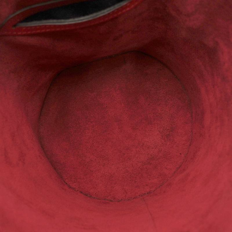 LOUIS VUITTON Epi Cannes Leather Red Handbag Vintage Red 7-4-375