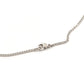 CHANEL Coco Mark Necklace CC Logo Silver 03P 7-7-897