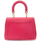 Christian Dior Diorissimo 2-way Style Bag Pink Gold Metal Fittings