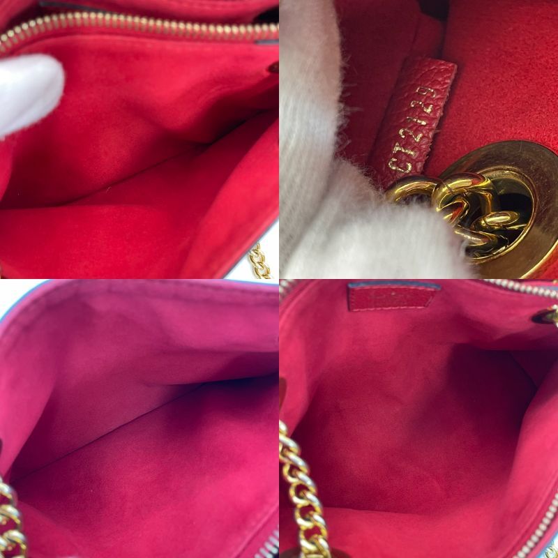 LOUIS VUITTON Monogram Sulene BB  Brown × Red M43776