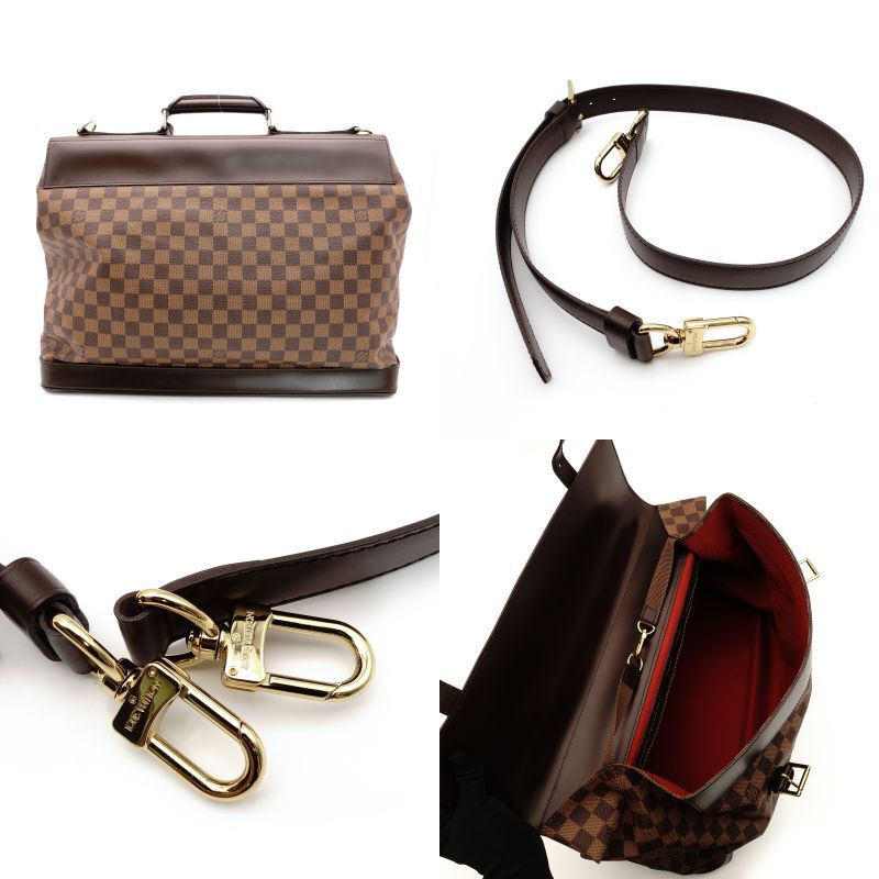 LOUIS VUITTON West End Business Bag Men's Damier 2-Way