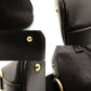 Yves Saint Laurent Muse Handbag Leather Black Vintage Gold Hardware
